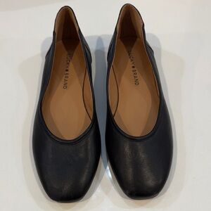 Lucky Brand Women's Leather Black Flats. Size 7.5